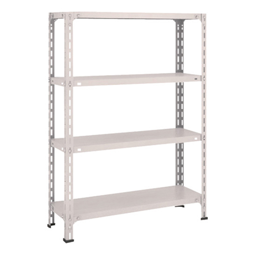 ＴＲＵＳＣＯ スチールラック 軽量棚開放型 875×300×1200mm 4段 ネオグレー 43V14