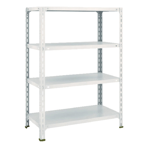 ＴＲＵＳＣＯ スチールラック 軽量棚開放型 875×450×1200mm 4段 ネオグレー 43X14