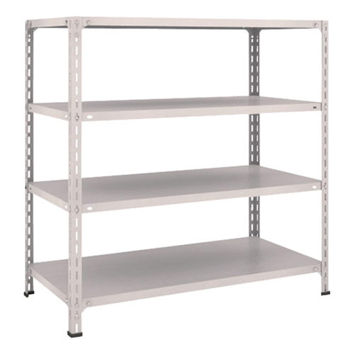 ＴＲＵＳＣＯ スチールラック 軽量棚開放型 1200×600×1200mm 4段 ネオグレー 44W14