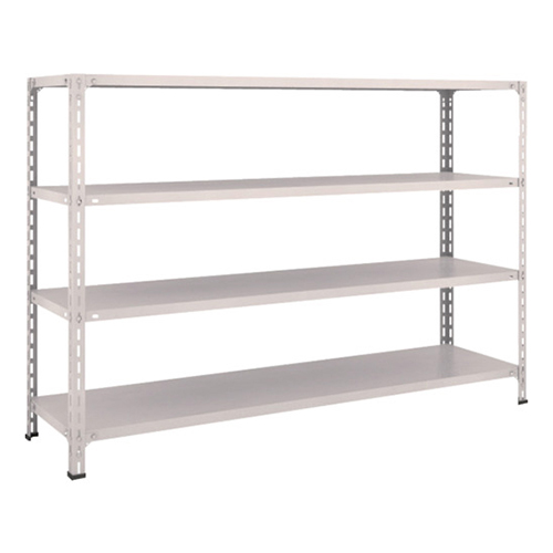 ＴＲＵＳＣＯ スチールラック 軽量棚開放型 1800×450×1200mm 4段 ネオグレー 46X14