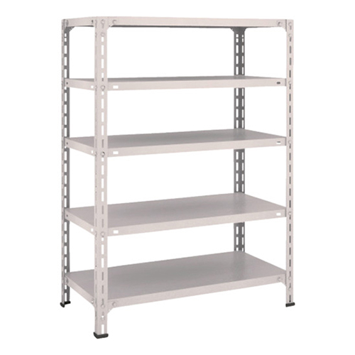 ＴＲＵＳＣＯ スチールラック 軽量棚開放型 875×450×1200mm 5段 ネオグレー 43X15