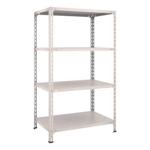 ＴＲＵＳＣＯ スチールラック 軽量棚開放型 875×600×1500mm 4段 ネオグレー 53W14