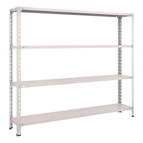 ＴＲＵＳＣＯ スチールラック 軽量棚開放型 1800×300×1500mm 4段 ネオグレー 56V14