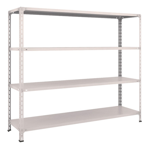 ＴＲＵＳＣＯ スチールラック 軽量棚開放型 1800×450×1500mm 4段 ネオグレー 56X14