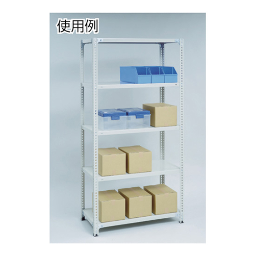 ＴＲＵＳＣＯ スチールラック 軽量棚開放型 1800×450×1500mm 4段 ネオグレー 56X14