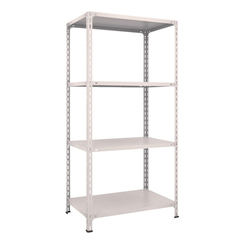 ＴＲＵＳＣＯ スチールラック 軽量棚開放型 875×600×1800mm 4段 ネオグレー 63W14
