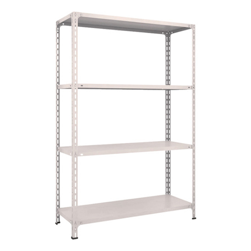 ＴＲＵＳＣＯ スチールラック 軽量棚開放型 1200×450×1800mm 4段 ネオグレー 64X14