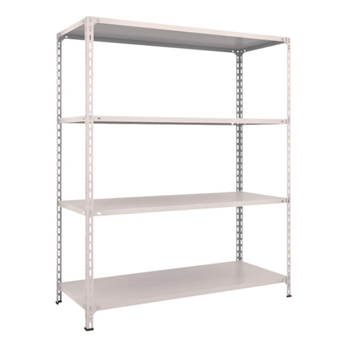 ＴＲＵＳＣＯ スチールラック 軽量棚開放型 1500×600×1800mm 4段 ネオグレー 65W14
