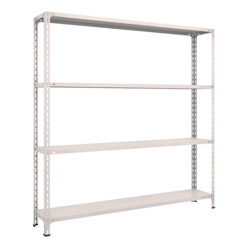 ＴＲＵＳＣＯ スチールラック 軽量棚開放型 1800×300×1800mm 4段 ネオグレー 66V14