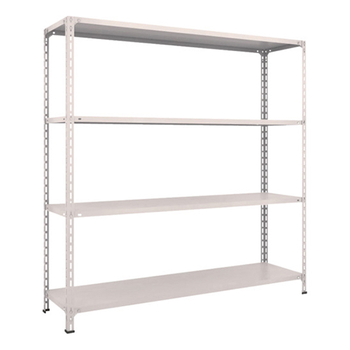 ＴＲＵＳＣＯ スチールラック 軽量棚開放型 1800×450×1800mm 4段 ネオグレー 66X14