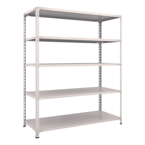 ＴＲＵＳＣＯ スチールラック 軽量棚開放型 1500×600×1800mm 5段 ネオグレー 65W15