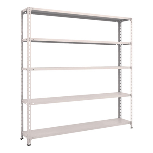 ＴＲＵＳＣＯ スチールラック 軽量棚開放型 1800×300×1800mm 5段 ネオグレー 66V15