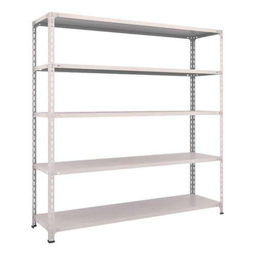ＴＲＵＳＣＯ スチールラック 軽量棚開放型 1800×450×1800mm 5段 ネオグレー 66X15