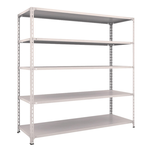 ＴＲＵＳＣＯ スチールラック 軽量棚開放型 1800×600×1800mm 5段 ネオグレー 66W15
