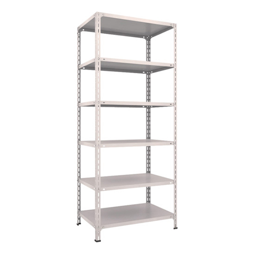 ＴＲＵＳＣＯ スチールラック 軽量棚開放型 875×600×2100mm 6段 ネオグレー 73W16