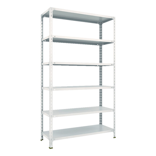 ＴＲＵＳＣＯ スチールラック 軽量棚開放型 1200×450×2100mm 6段 ネオグレー 74X16