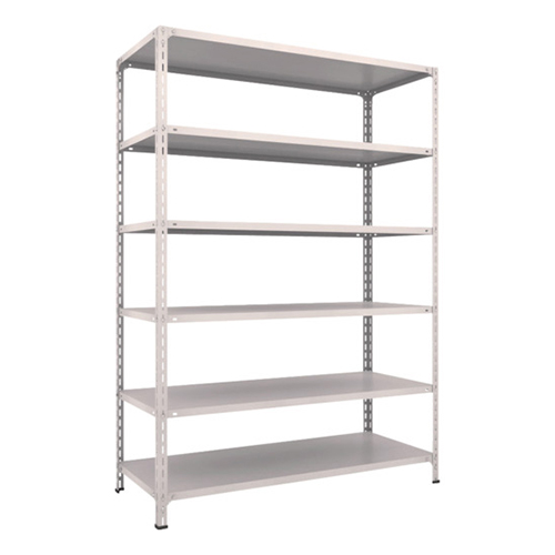 ＴＲＵＳＣＯ スチールラック 軽量棚開放型 1500×600×2100mm 6段 ネオグレー 75W16