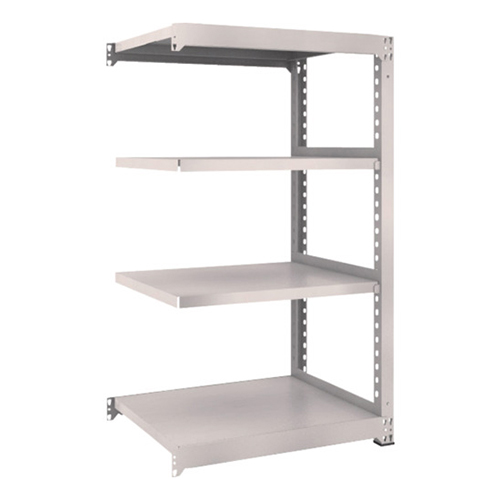 ＴＲＵＳＣＯ スチールラック Ｍ3型中量棚 900×721×1500mm 4段 連結 ネオグレー M35374B
