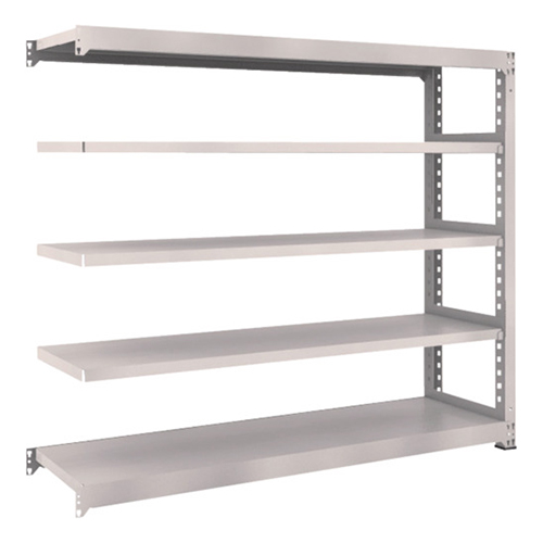 ＴＲＵＳＣＯ スチールラック Ｍ3型中量棚 1800×471×1500mm 5段 連結 ネオグレー M35655B
