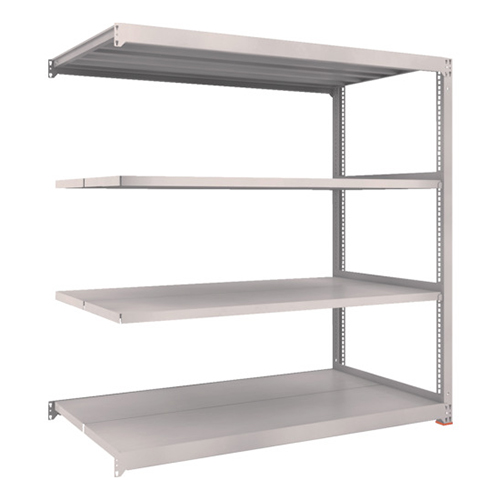 ＴＲＵＳＣＯ スチールラック Ｍ3型中量棚 1800×921×1800mm 4段 連結 ネオグレー M36694B