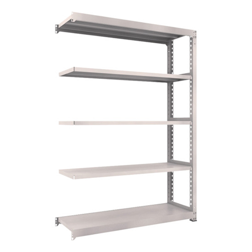 ＴＲＵＳＣＯ スチールラック Ｍ3型中量棚 1500×471×2100mm 5段 連結 ネオグレー M37555B