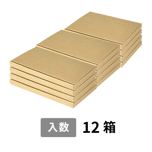 【宅配80サイズ】小箱ぴったり梱包用ダンボール箱［NE-38・12箱］（358×241×106mm）3mm B/F C5×C5