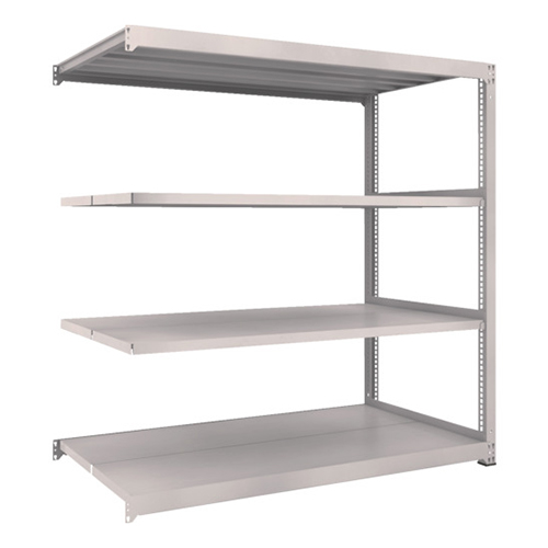 ＴＲＵＳＣＯ スチールラック Ｍ3型中量棚 1200×1121×1800mm 4段 連結 ネオグレー M364124B