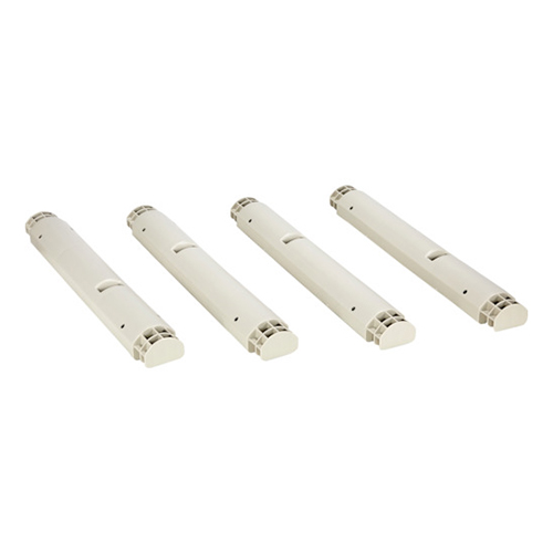 ＴＲＵＳＣＯ プラ棚用 脚のみ4本セット 高さ515mm用 ネオグレー TPT515KA