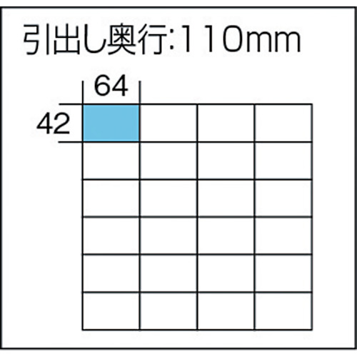 ＩＲＩＳ パーツ収納 パーツキャビネット ブラック PC310BK