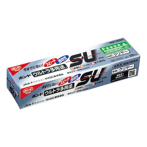 コニシ ボンドウルトラ多用途ＳＵ 120ml クリアー 04593