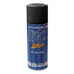 ニッぺ ラッカースプレー ＪＡＰＡＮ 300ml ブラック 221T002300