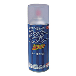 ニッぺ ラッカースプレー ＪＡＰＡＮ 300ml 透明クリヤー 221T004300