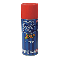 ニッぺ ラッカースプレー ＪＡＰＡＮ 300ml レッド 221T005300