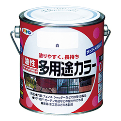 アサヒペン 油性多用途カラー 0.7L 白 536617