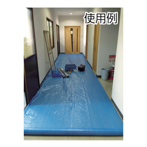 ユタカメイク 薄手ブルーシート 3.6×5.4ｍ BSMK