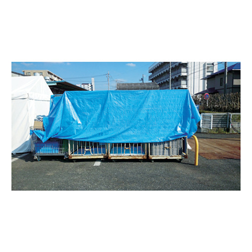 ユタカメイク 薄手ブルーシート 3.6×5.4ｍ BSMK