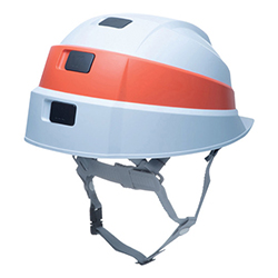 ＤＩＣ 折りたたみヘルメット ＩＺＡＮＯ２ ホワイト/オレンジライン IZANO2AA21WOKP