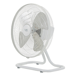 【廃番商品】ＴＲＵＳＣＯ 全閉式工場扇ルフトハーフェン据え置きタイプ アルミハネ ホワイト TFLHA45AW