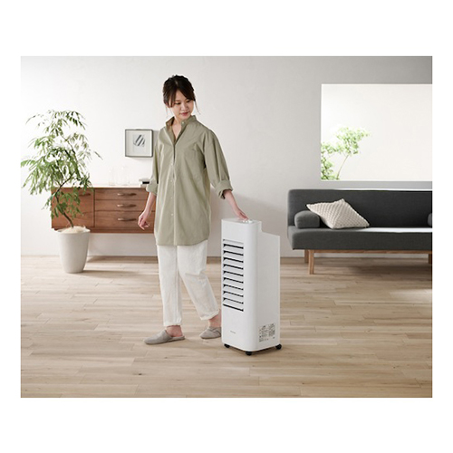 【廃番商品】ＩＲＩＳ 冷風扇 メカ式 ホワイト CTF01D