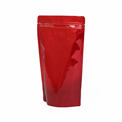 セイニチ ラミジップ アルミ赤  チャック付きスタンド袋（140×200×底マチ41mm)