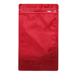 セイニチ ラミジップ アルミ赤  チャック付きスタンド袋（140×200×底マチ41mm)