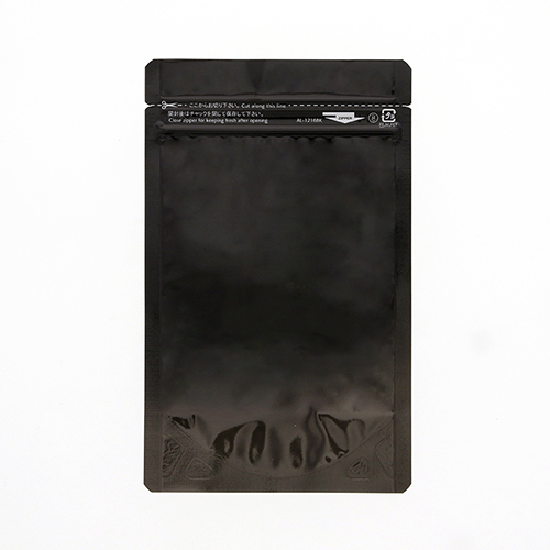 セイニチ ラミジップ アルミ黒  チャック付きスタンド袋（120×160×底マチ35mm)