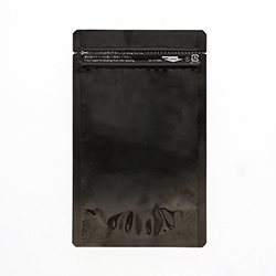セイニチ ラミジップ アルミ黒  チャック付きスタンド袋（120×160×底マチ35mm)