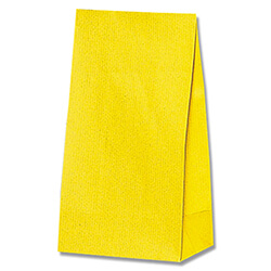 角底袋（筋入り・黄色・幅130×マチ80×高235mm)