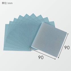 HEIKO 食品用OPPシート 90×90 #25 食品衛生法規格