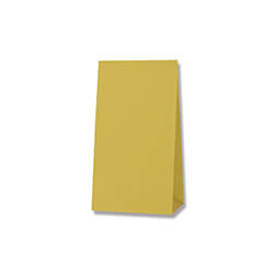 角底袋（黄色・幅130×マチ80×高235mm)