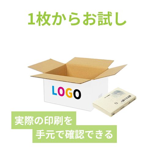 【ロゴ印刷・フルカラー・3面】宅配60サイズ 佐川エクスプレスBOX（白・Sサイズ）