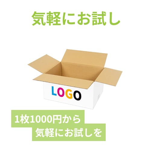 【ロゴ印刷・フルカラー・3面】宅配80サイズ 佐川エクスプレスBOX（白・Mサイズ）