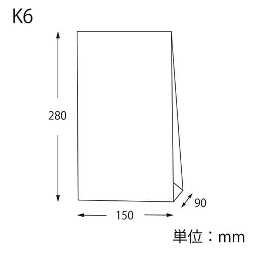 角底袋（リバーシブル・幅150×マチ90×高280mm)