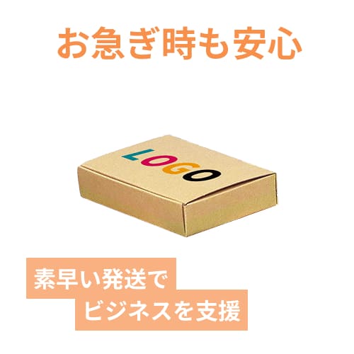 【ロゴ印刷・フルカラー】厚さ3cm・N式ケース（クリックポスト最小）